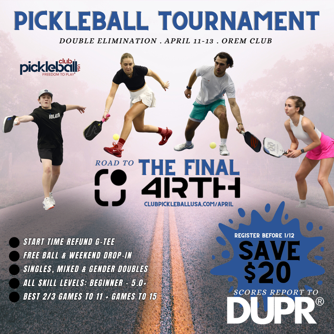 Club Pickleball USA – Premier Indoor Pickleball Club – Utah