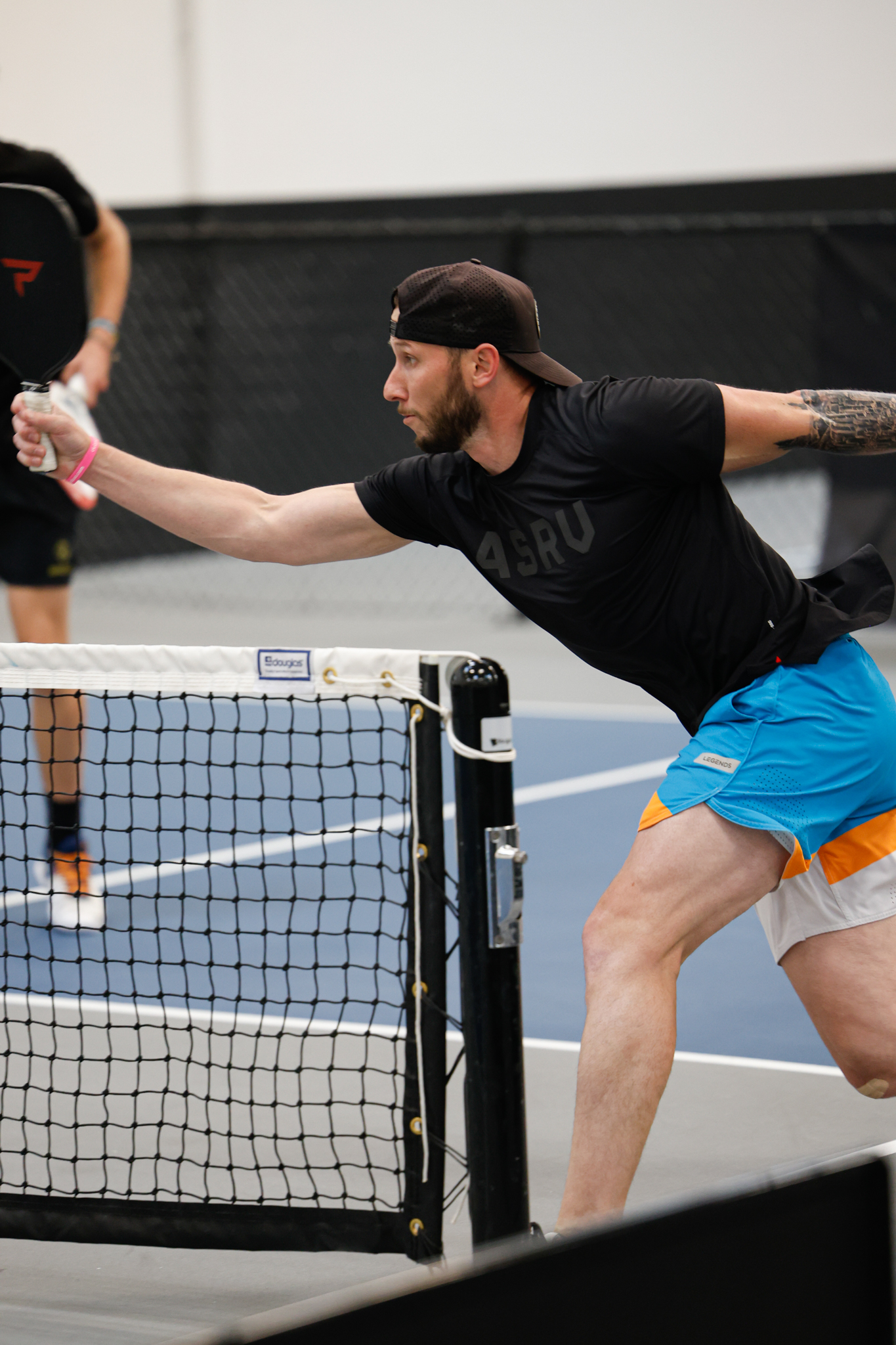 Tournament action at Club Pickleball USA