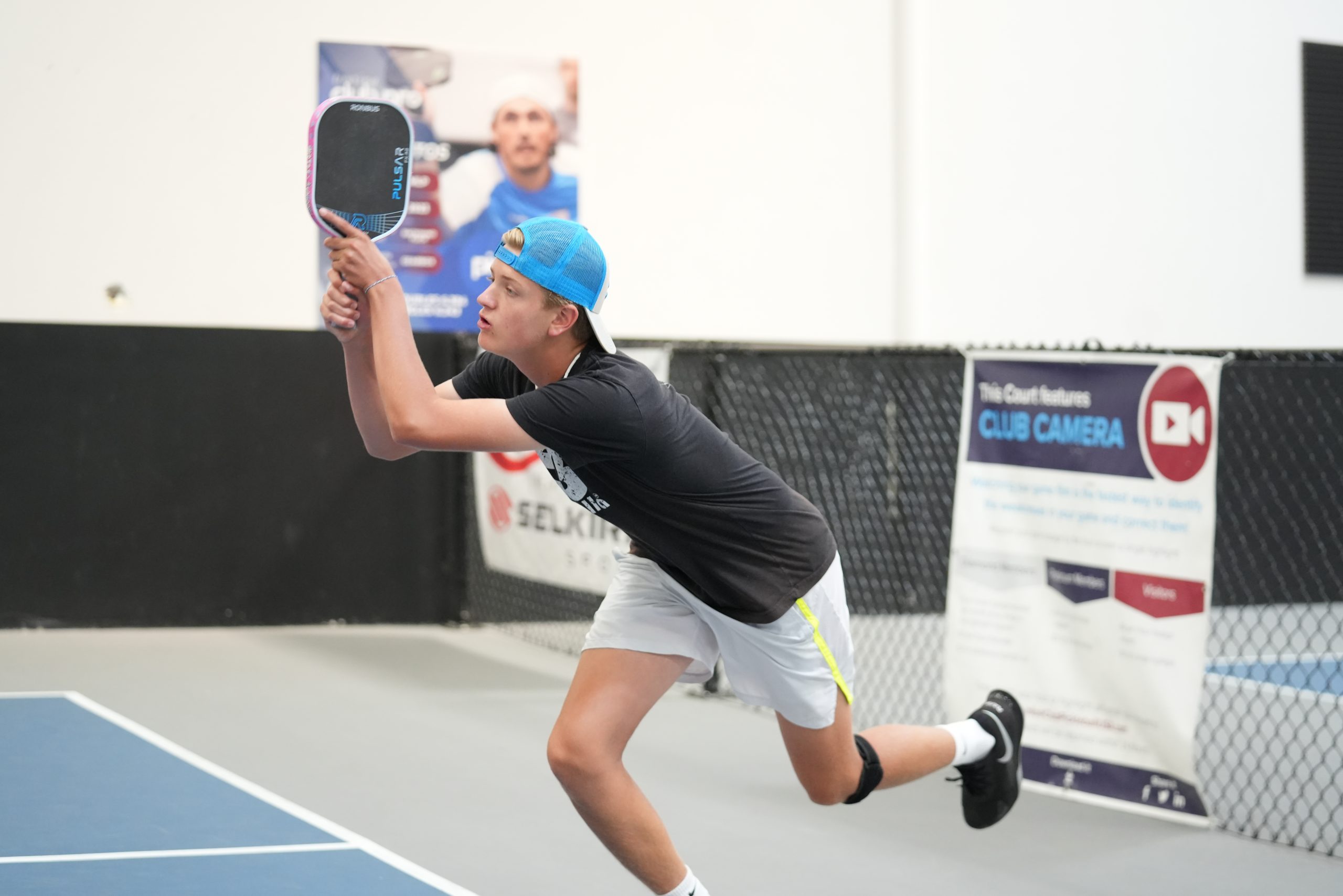 Tournament action at Club Pickleball USA