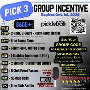 Club Membership - Group Incentive